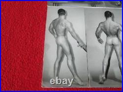 Vintage Bruce Bellas/Bruce of L. A. Gay Interest Nude Muscle Man Photo Montage