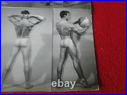 Vintage Bruce Bellas/Bruce of L. A. Gay Interest Nude Muscle Man Photo Montage