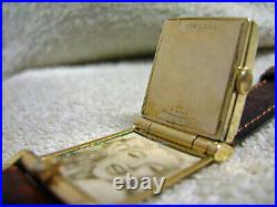 Vintage Bulova, RARE Flip-Top, Photo watch, All original, Serviced, Runs Fine