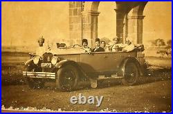 Vintage Car Photograph Antique Kolhapur Princely State Motor Car Rare Collectibl
