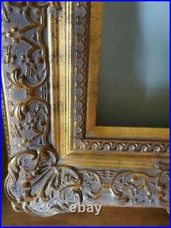 Vintage Large Rococo French Shabby Style Ornate Gold Gilt Picture Frame 10 x 8
