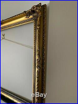 Vintage Ornate Gold Gilded Picture Frame, Mirror Frame, Portrait, Painting Frame