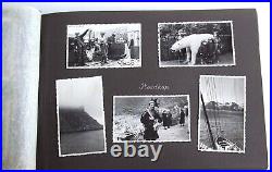 Vintage Photo Album 1930-40s World Tour Cities Towns Culture Scenery 150 BW Pic