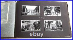 Vintage Photo Album 1930-40s World Tour Cities Towns Culture Scenery 150 BW Pic