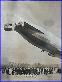 Vintage Photograph / Airship / Press