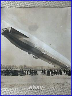 Vintage Photograph / Airship / Press