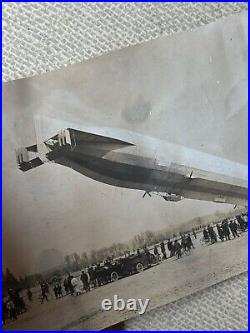 Vintage Photograph / Airship / Press