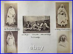 Vintage Photographs Antique Album 1885 Orientalism, Biskra, Algeria, Landscape