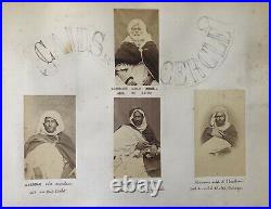 Vintage Photographs Antique Album 1885 Orientalism, Biskra, Algeria, Landscape