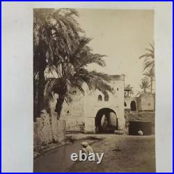 Vintage Photographs Antique Album 1885 Orientalism, Biskra, Algeria, Landscape