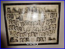 Vintage Queens University Graduating Class Composite 1938 Medical Antique Photo