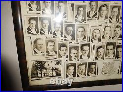 Vintage Queens University Graduating Class Composite 1938 Medical Antique Photo