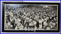 Vintage Shriners 1950 Banquet Framed Photograph Los Angeles California