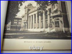Vintage The University of Illinois Booklet Photo 15 Lot era 1902 Antique