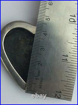 Vintage Tiffany and Co Sterling Silver Heart Picture Frame Available Worldwide