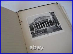 Vtg Architecture History SCRAPBOOK photo art deco industrial design book antique