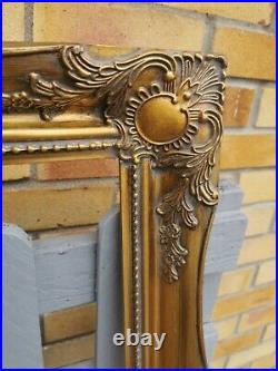 Vtg Large Rococo French Antique Style Ornate Gold / Gilt Picture Frame 20 x 30