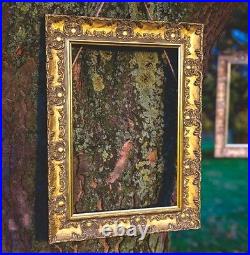 WIDE Ornate Shabby Chic Antique swept Picture frame photo frame Gold /MUSE