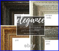 West Frames Elegance French Ornate Embossed Wood Picture Frame Antique Gold