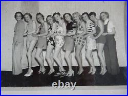Whiteleys Department Store Girls In Bathing Costumes At Oxford 1939 Photo/prog