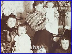 William T. Grant Family Cabinet Photo Sunbury Pennsylvania 219 Arch Street 1895